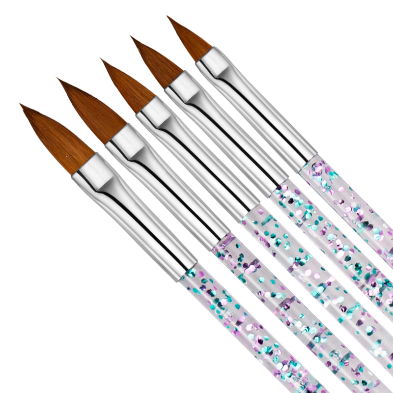 Detailing Brush Set - 5本セット ネイルアートブラシ UVジェル アクリルネイル デザインツール ネイルペン