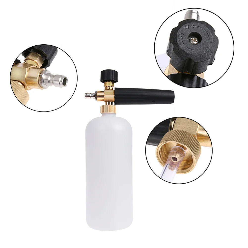 1L 車用洗浄フォームガン、1/4インチクイックコネクター、 - Pressure Washer Foam Gun のレビューと価格