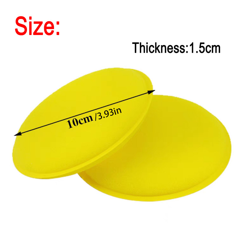 12個入り、柔らかいフォーム製のカーワックス塗布用パッド。丸 - Wax Applicator Pad のレビューと価格