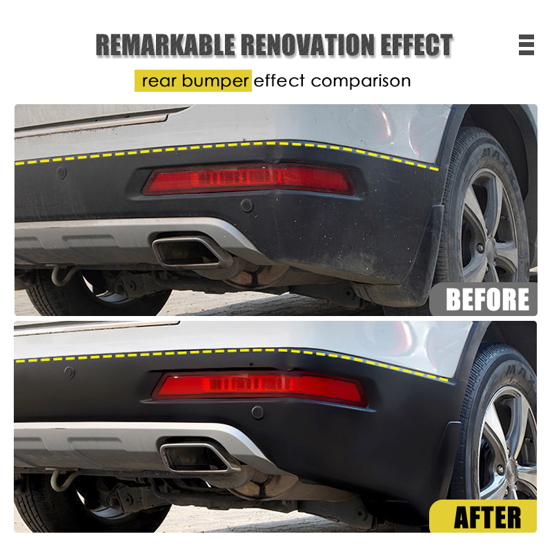プラスチック製の車のカーテン,耐熱性,防滴,汚れや汚れの保護 - Trim Restorer Plastic のレビューと価格