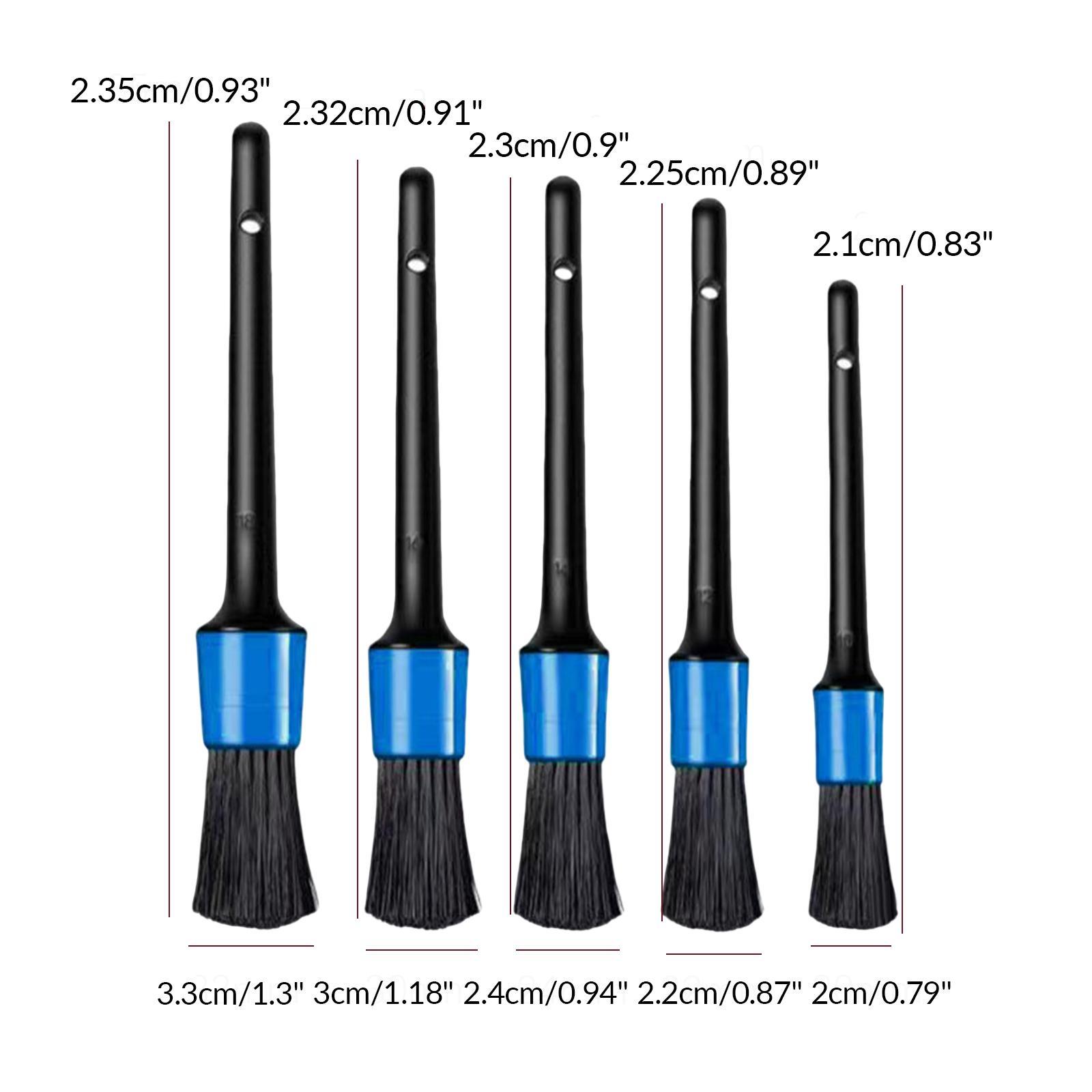 多サイズ対応カーディテイリングブラシセット プラスチック製  - Detailing Brush Set のレビューと価格