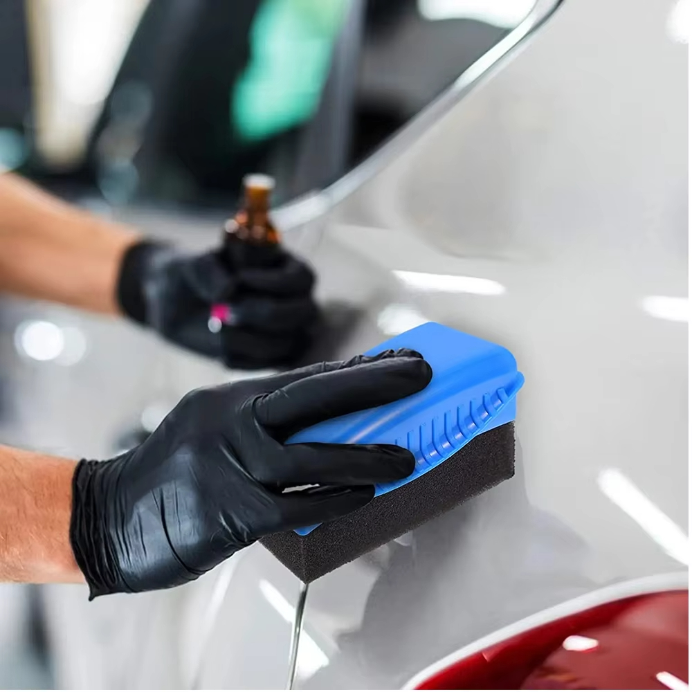 車用ホイールスポンジブラシ（蓋付きまたは蓋なし）-タイヤコン - Detailing Brush Set のレビューと価格