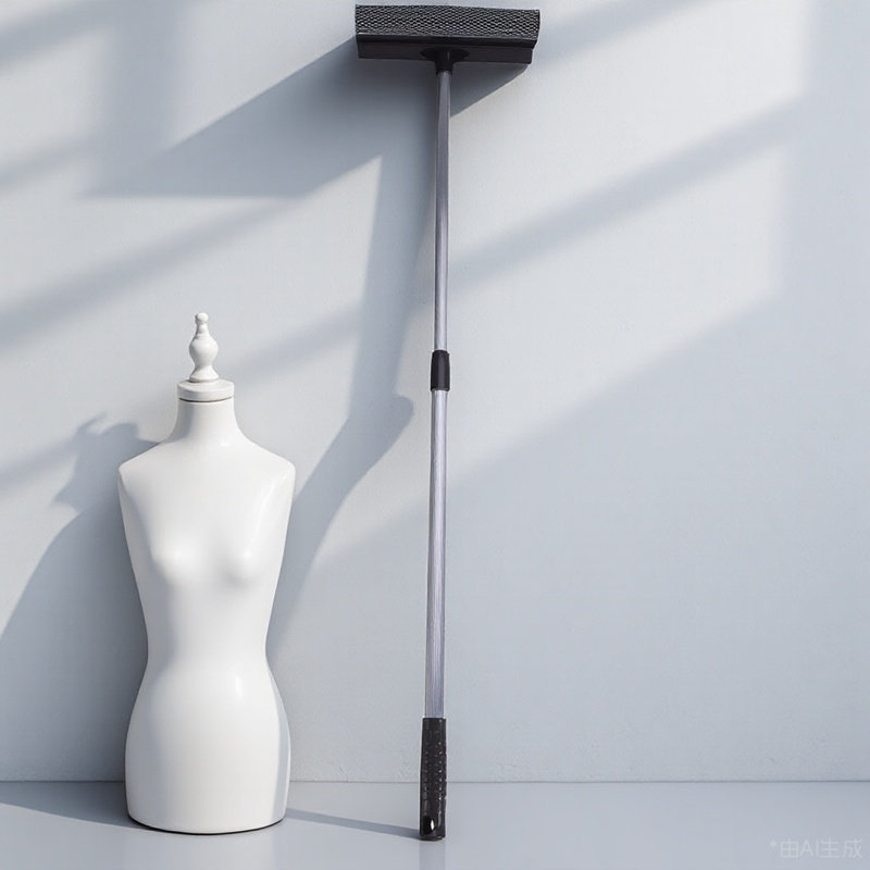 伸縮式窓用クリーナー、グレー、室内用、高所作業用、拭き跡なし - Glass Cleaner Streak のレビューと価格