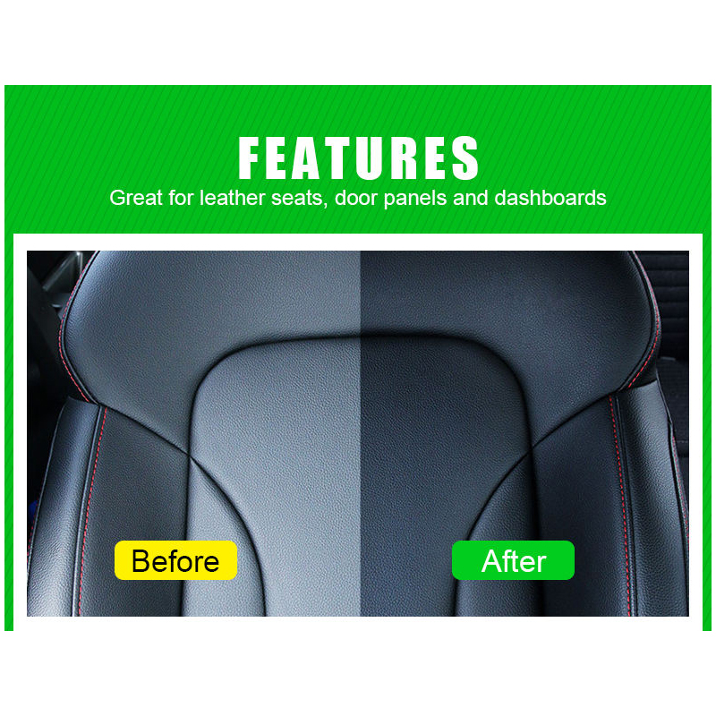 車の革処理スプレー,車内保護用のプラスチック研磨剤,260m - Leather Cleaner Interior のレビューと価格