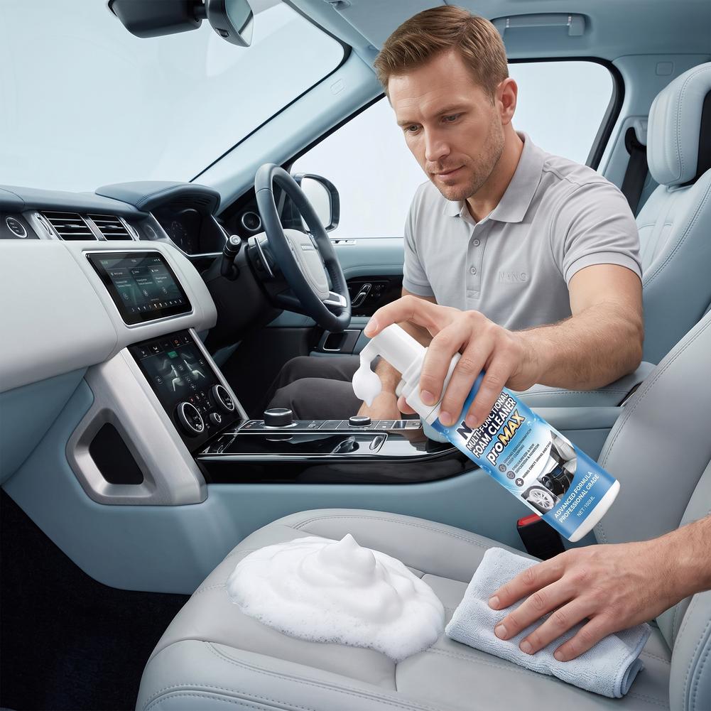 泡状クリーナー。頑固な汚れを落とし、臭いを除去。効果的な処方 - Odor Eliminator Car のレビューと価格