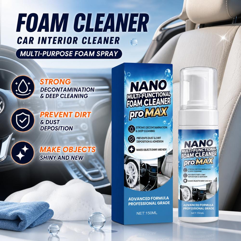 泡状クリーナー。頑固な汚れを落とし、臭いを除去。効果的な処方 - Odor Eliminator Car のレビューと価格